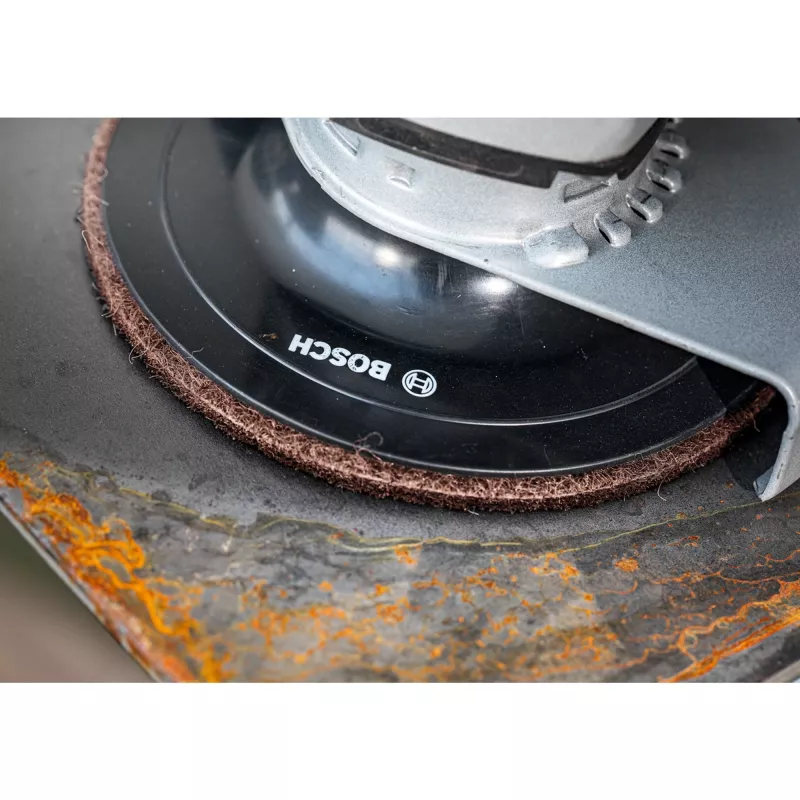Bosch Expert N880 - feltro de polimento - para aço inoxidável, metal não ferroso, utilização universal, chapas de aço, tinta sobre madeira - 20 peças - disco