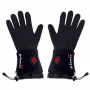 Luvas aquecidas Glovii GLBM — unissexo nylon/poliéster, a pilhas, S-M, compatíveis com ecrã tátil, respiráveis, punhos ajustáveis