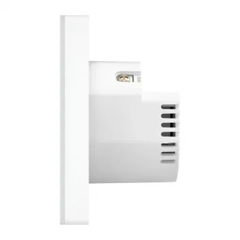 Interruptor de luz Wi-Fi tátil de parede Avatto TS20-EU-W2 — 2 teclas, branco