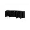 Cama Meble VERA cómoda 190x40x80 cm, preto mate