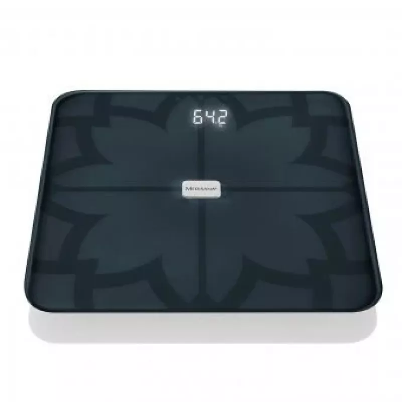 Medisana BS 450 balança de análise corporal, máx. 180kg, preto, Bluetooth, sensores ITO (40510)