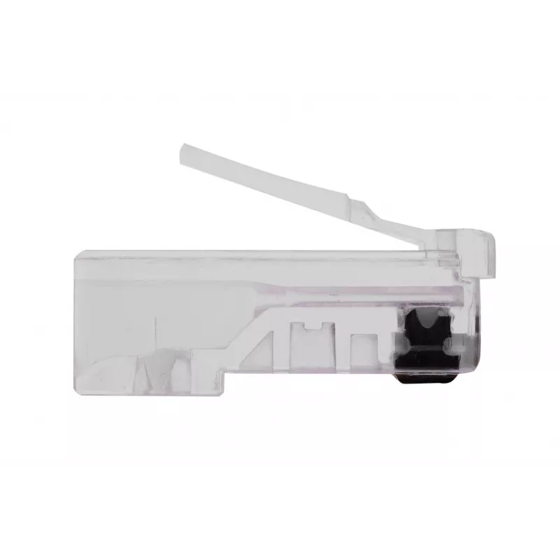 Ficha RJ45 GEMBIRD PLUG3UP6/100, Cat5, ficha reta, transparente, contactos dourados, pack de 100