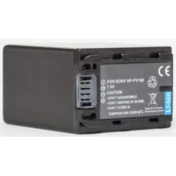 Bateria Extra Digital NP-FV100 7,2 V 2200 mAh para câmaras e camcorders compatíveis