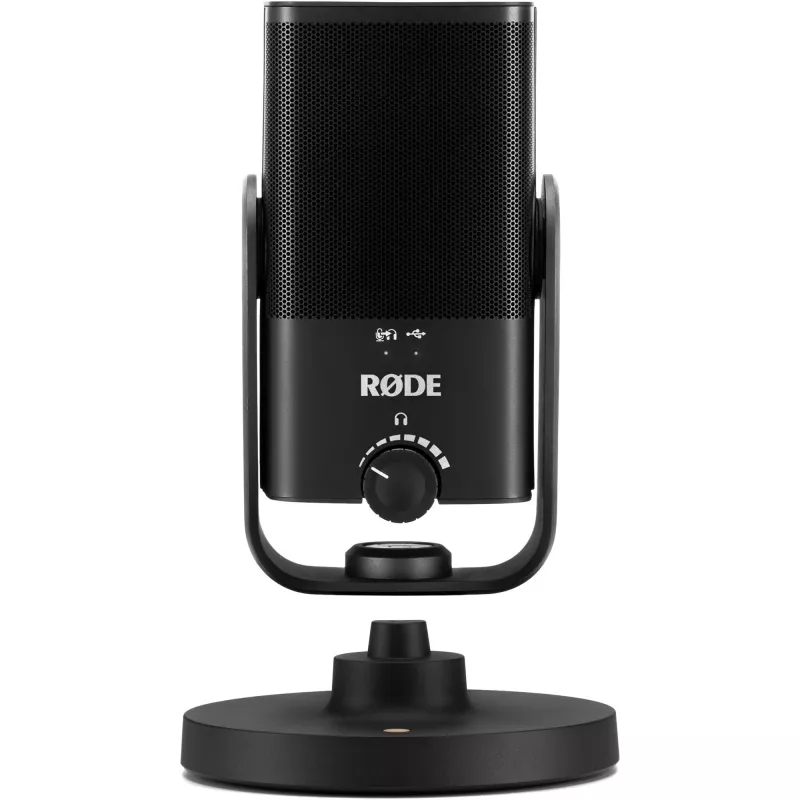 Microfone USB compacto Rode NT-USB-MINI com suporte magnético removível
