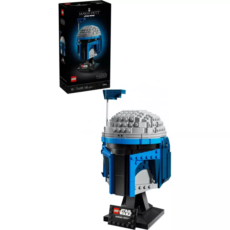 LEGO Star Wars 75408 Capacete de Jango Fett, 616 peças, 18+