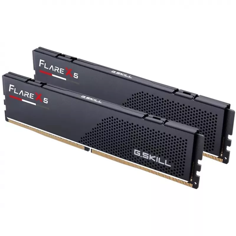 DIMM 48 GB DDR5-6000 (2x 24 GB) Dual-Kit, memória RAM preta, F5-6000J4048F24GX2-FX5, Flare X5, AMD EXPO