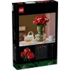 LEGO Icons Buquê de Rosas Flores Artificiais Conjunto para Adultos Coleção Botânica Acessórios de Casa Presente de Dia dos Namorados para Mulheres