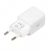 Carregador USB IBOX ILUC42W 42W (máx. 33W), 1×USB-C PD3.0, 1×USB-A QC3.0, 100–240V, branco