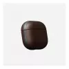 Capa de pele Nomad V3 Rustic Brown para AirPods — proteção em pele para o estojo de carregamento dos AirPods