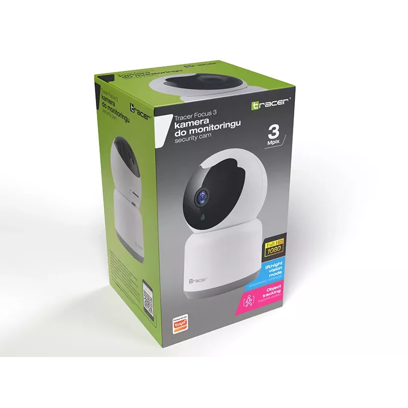 Câmara de vigilância Tracer Focus 3 TRAKAM47377 HD