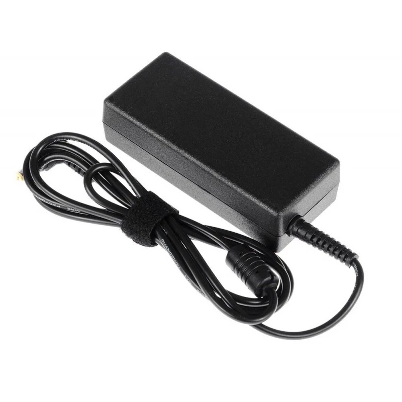 Fonte de alimentação Green Cell AD01P — 60 W, 19 V 3,42 A, fonte de alimentação para portátil para interiores, preto