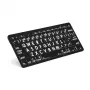 Teclado Logickeyboard LKB-LPWB-BTON-DE Universal Bluetooth QWERTZ alemão preto