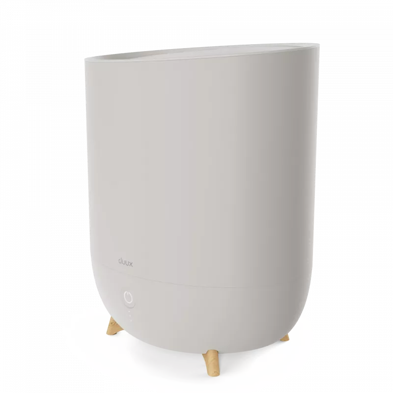 Duux | Neo | Humidificador inteligente | Capacidade do depósito de água 5 L | Adequado para divisões até 50 m² | Ultrassónico | Capacidade de humidificação 500 ml/h | Greige