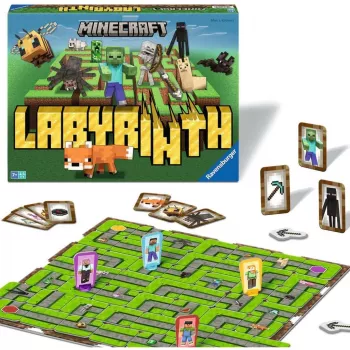 Minecraft Labyrinth, jogo de tabuleiro