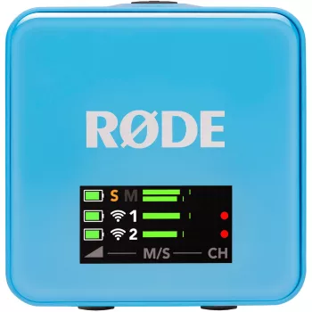 RØDE Wireless GO III Azul - sistema de microfone sem fios (azul)