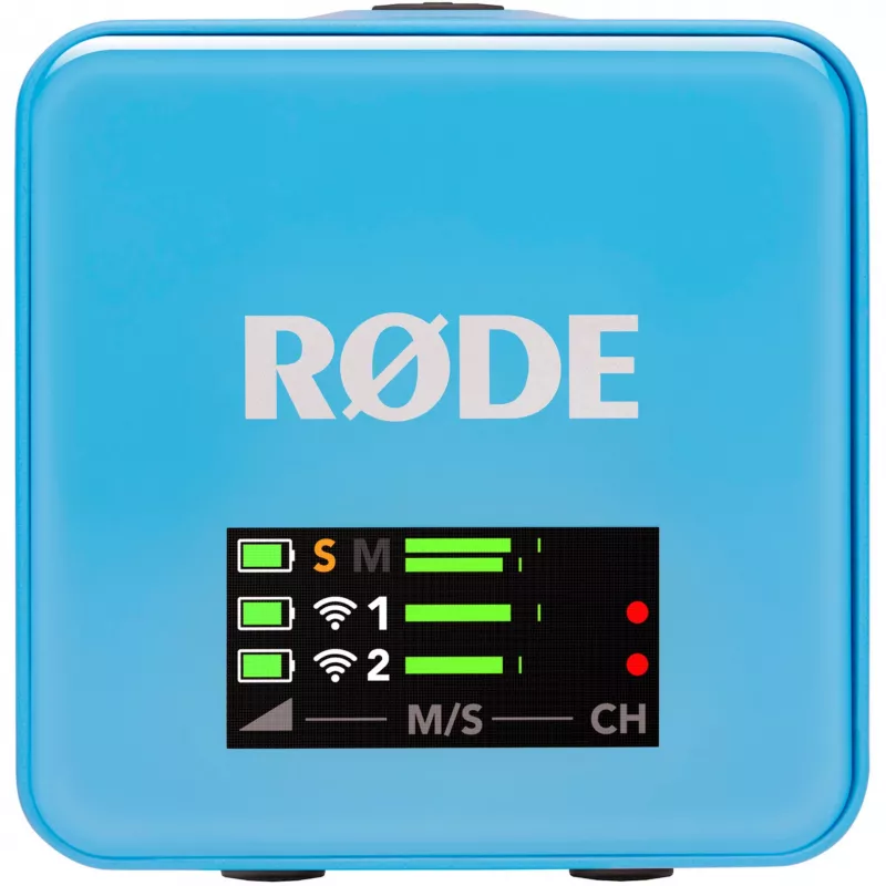 RØDE Wireless GO III Azul - sistema de microfone sem fios (azul)