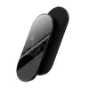 Baseus 2 em 1 20W com visor LED digital auscultadores pretos carregamento sem fios
