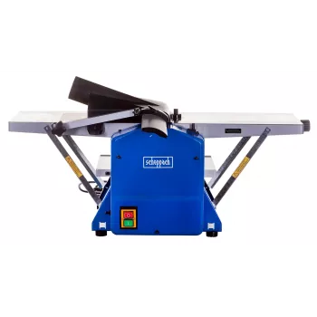 Desengrossadeira–desempenadeira Scheppach HMS1070 1500 W, máquina combinada de desempenar e desengrossar, 230 V, 9000 rpm, 30,5 kg