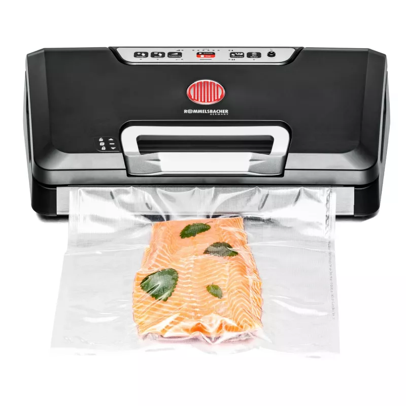 Rommelsbacher VAC 485 Máquina de vácuo preta, prateada