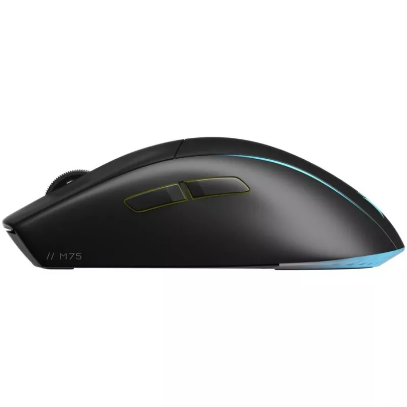 Rato gaming sem fios leve RGB Corsair M75, preto