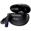 Auscultadores Bluetooth Usams TWS E02 ANC+ENC preto