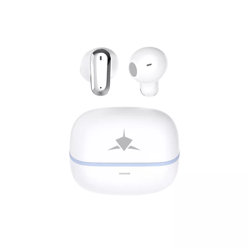 Auscultadores True Wireless White Shark GEB-TWS-201 Blaze branco