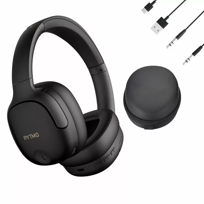 Auscultadores Manta HDP1001BK Rytmo Elegance preto