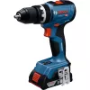 Chave de impacto sem fio Bosch GSB 18V-65 2 baterias de 4,0Ah