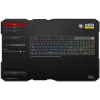 iBOX Aurora K-6 IKGMK6 teclado gaming mecânico de perfil baixo, com fio + RF sem fios + Bluetooth, switches KRGD Red, retroiluminação LED, QWERTY inglês, preto