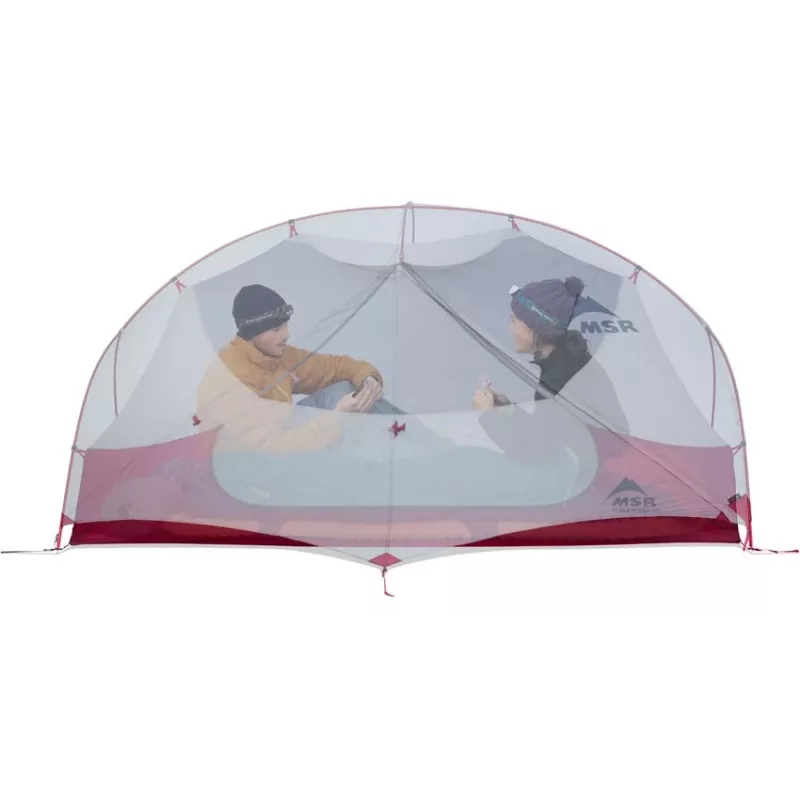 Tenda MSR Hubba Hubba NX, tenda de cúpula, 2 pessoas, vermelho