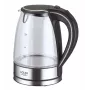 Chaleira elétrica Adler AD 1225 1,7 L preto, aço inoxidável, transparente 2200 W