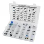 Kit de sensores ALLNET 4duino conjunto 40-em-1 com vários sensores e módulos para projetos de microcontroladores