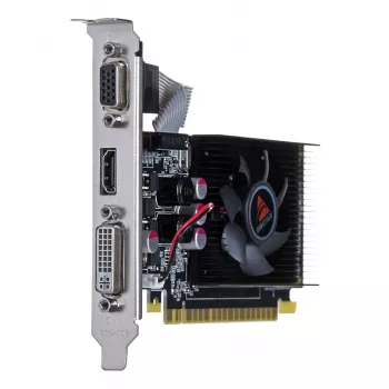 Placa gráfica BIOSTAR GeForce GT 610 — 2 GB GDDR3, 64 bits, PCIe x16, 700 MHz