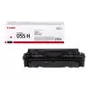 Cartucho de toner Canon 055H 1 unid. original magenta