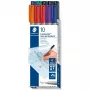 Marcador de fibra Staedtler 316 B10