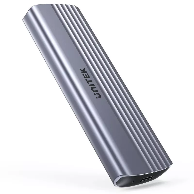 Caixa para unidade M.2 - Unitek S1241B01 1x M.2 NVMe USB-C 10Gbps