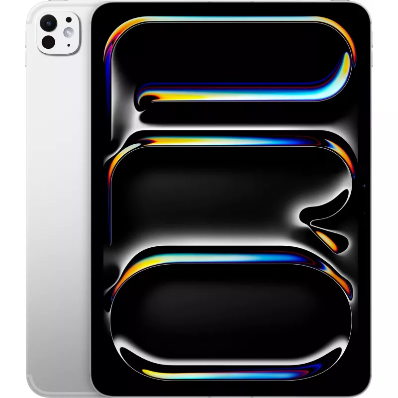 Apple iPad 11 polegadas Pro Wi‑Fi + Cellular 512GB com vidro padrão - prateado