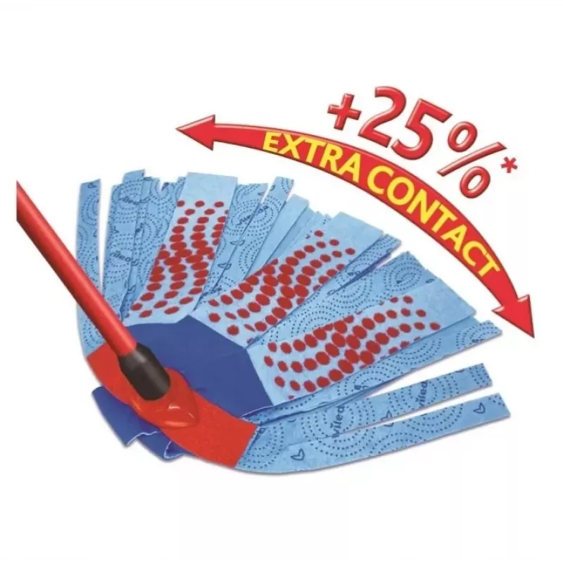 Cabeça de mopa de substituição Vileda 3Action Velour XL