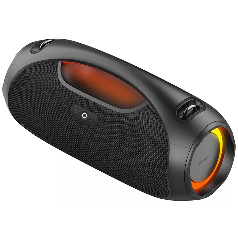 Altifalante portátil estéreo TRACER TRAGLO47226 — sem fios Bluetooth 5.3, 60 W RMS, bateria de 12 h, preto