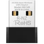Adaptador USB WLAN MERCUSYS MA14N — USB Type-A, 2,4 GHz single-band, até 287 Mbit/s, preto