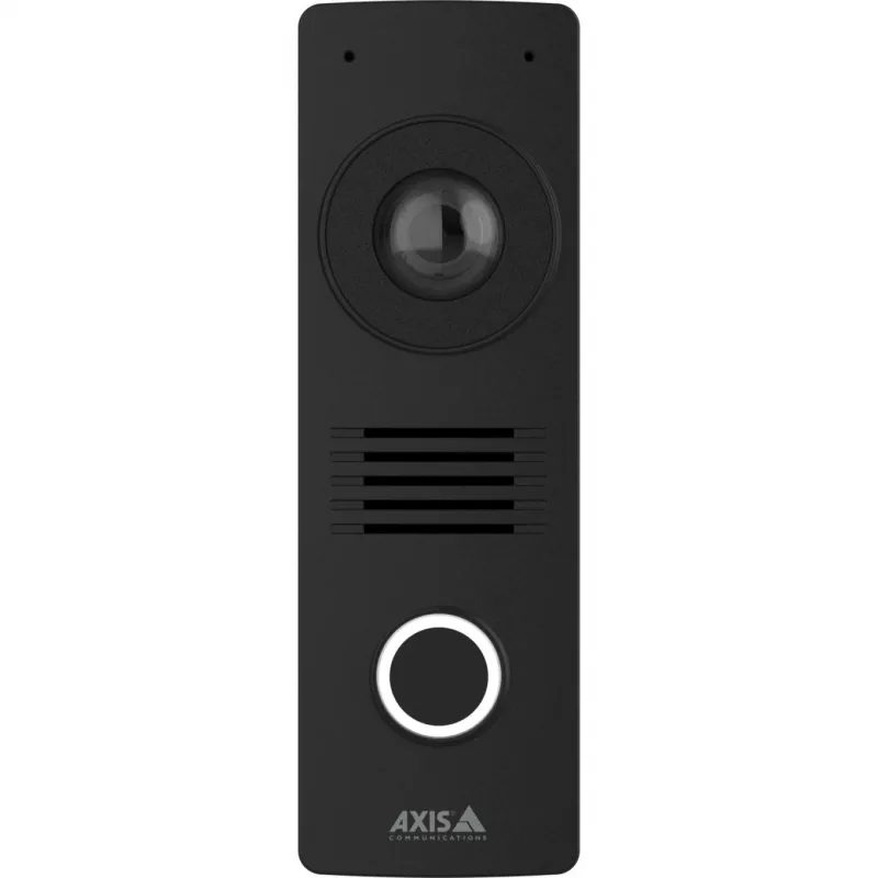 Sistema de intercomunicador de vídeo Axis I8116-E 5 MP preto IP65 vertical