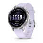 Garmin Venu 4 3,05 cm (1,2 polegadas) AMOLED 41 mm Digital 390 x 390 píxeis Ecrã tátil prateado Wi-Fi GPS (satélite)