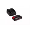 Conjunto de bateria e carregador Einhell PXC-Starter-Kit