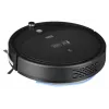 Aspirador robô TEESA Smart VAC 2 — redondo, preto, potência de aspiração 1000 Pa, bateria Li 9,6 V/2000 mAh, depósito de pó 0,2 l, WLAN, regresso automático