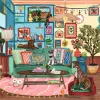 Puzzle Ravensburger Art & Soul — Happy Place, Cozy Place, 750 peças
