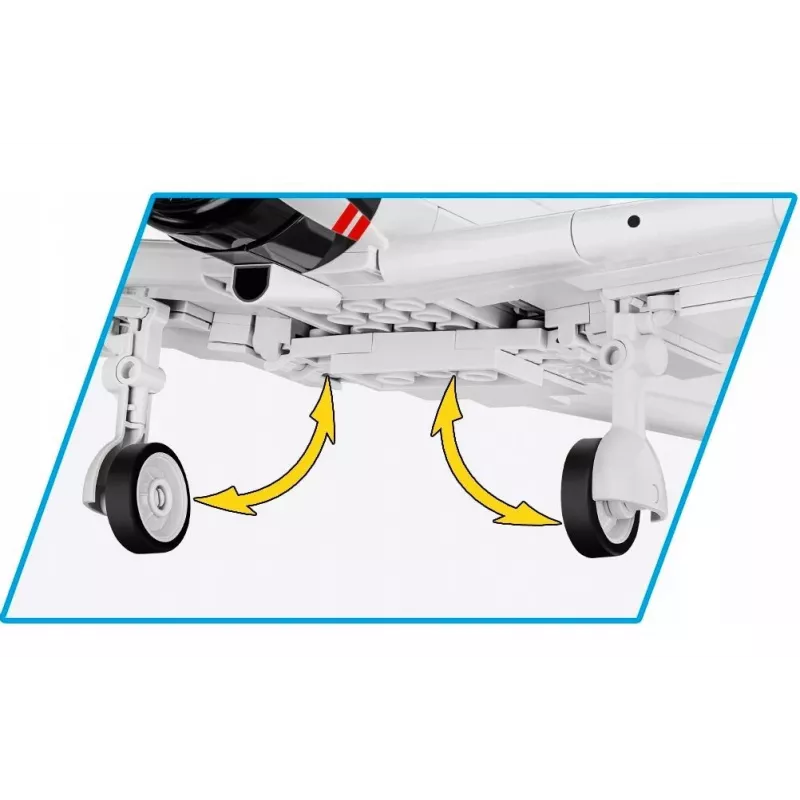 Conjunto de construção Cobi Mitsubishi A6M2 „Zero-Sen“ — 347 peças, idade recomendada 3+