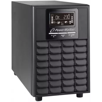 Fonte de alimentação ininterrupta (UPS) PowerWalker VFI 1000 CG PF1 dupla conversão (online) 1 kVA 1000 W 4 saídas AC
