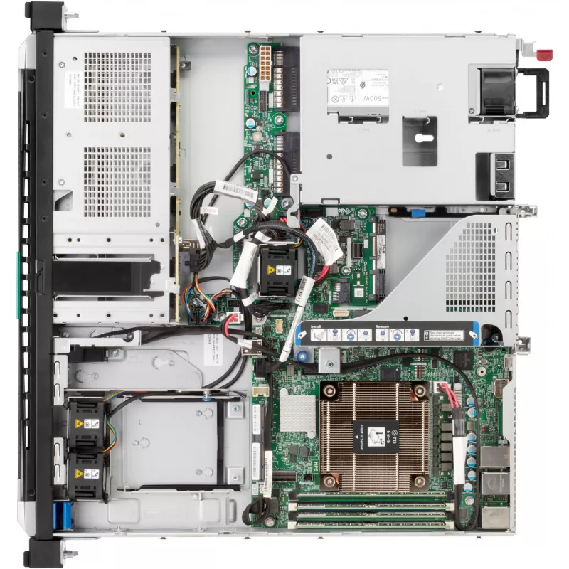 Servidor HPE ProLiant DL20 Gen11 E-2434 3,4 GHz 4c 1P 32 GB-U 4SFF 2x480 GB SATA SSD 800 W PS EU