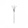 Wentronic Goobay Cabo de rede CAT 6, S/FTP (PiMF), Cinzento, 100 m - mistura de cobre CCA, AWG 23/1 (maciço), LSZH (93956)