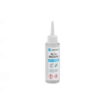 Limpa-álcool isopropílico NATEC Racoon 100 ml – limpa eletrónica e superfícies